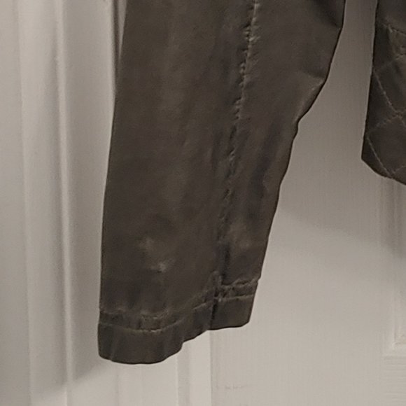 Women's Faux Leather Moto Jacket - Picture 6 of 7